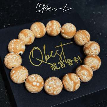 橘料魚子舍利手珠
