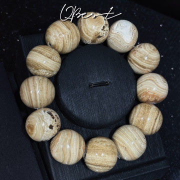 黃靈骨大舍利手串