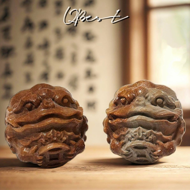 龍宮雕刻・福氣呱呱